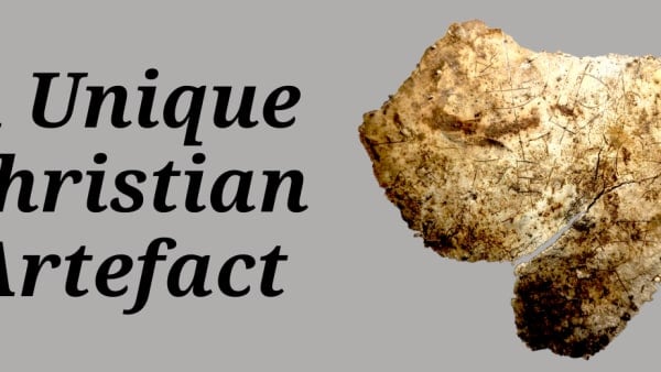 Unique Christian Artefact Uncovered at Vindolanda