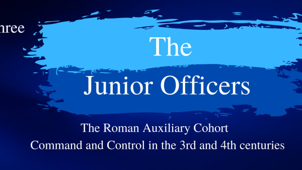 Part Three - Control - The Junior Officers
