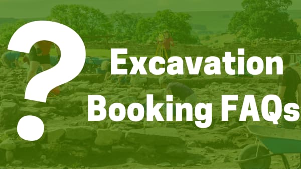 Excavation Booking FAQs